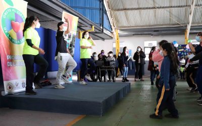 CESFAM Sur celebró Mes de la Actividad Física con feria en Colegio María Inmaculada