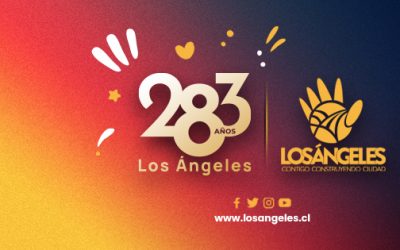 Municipalidad lanza calendario de actividades por Aniversario 283 de Los Ángeles