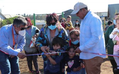 Municipalidad inauguró el mejoramiento de importante área verde en villa Génesis