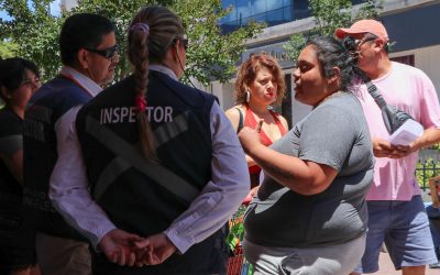 Inician intensa fiscalización a comercio ambulante ilegal en Los Ángeles