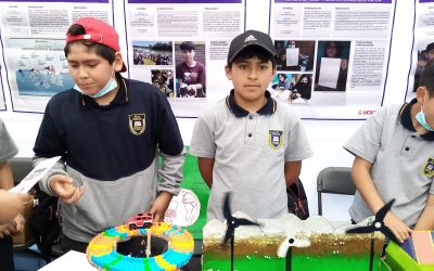 Alumnos del Liceo Santa Fe, dicen ¡prohibido rendirse!, ante contaminación y cambio climático