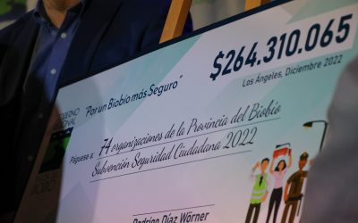 Quince organizaciones sociales de Los Ángeles reciben recursos para mejorar s la seguridad de sus sectores.