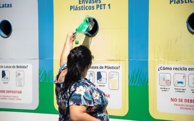 Familias angelinas fomentaron el reciclaje en el día de la educación ambiental