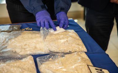 PDI saca de circulación más de 230 mil dosis de drogas en Los Ángeles