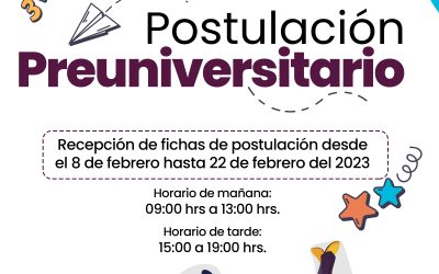 Éste miércoles se inician las postulaciones al Preuniversitario Municipal