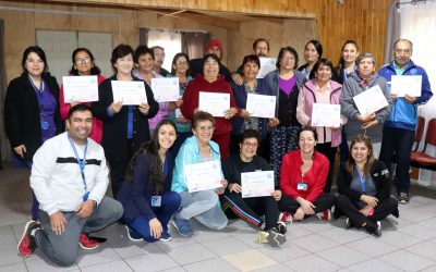 CECOSF Los Carrera premió a grupos comunitarios en el Mes de la Actividad Física