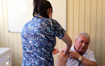 Centro Integral del Adulto Mayor es alternativa para la vacunación antiinfluenza