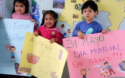 Con énfasis en los más pequeños CESFAM celebraron el Día Mundial sin Tabaco