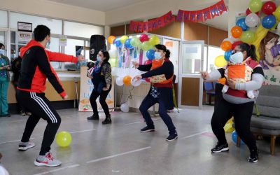 “Danza porteo” se tomó celebración por la lactancia materna en CESFAM Sur