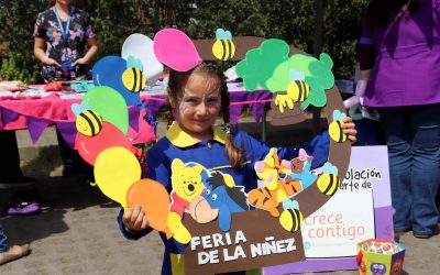 CESFAM Rural Santa Fe llevó a cabo su primera feria de infancia