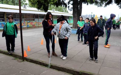 CESFAM Norte llevó “Ponte en mi lugar” a escuela municipal Isla del Laja