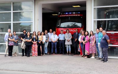 Con aporte de sus funcionarios APS Los Ángeles apoya labor de Bomberos