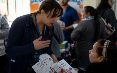 Invitando a prevenir CESFAM conmemoran Día Mundial de la Tuberculosis