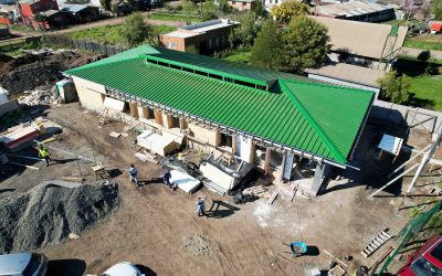 Avanzan las edificaciones de CECOSF Villa Génesis y de posta rural El Durazno