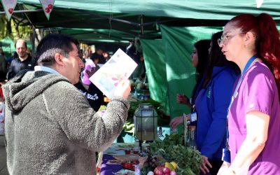 En Plaza Pinto se efectuó actividad central por el Día Mundial de la Alimentación