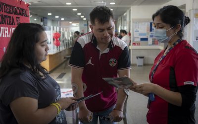 Con llamado a la prevención CESFAM conmemoran el Día Mundial del VIH-SIDA