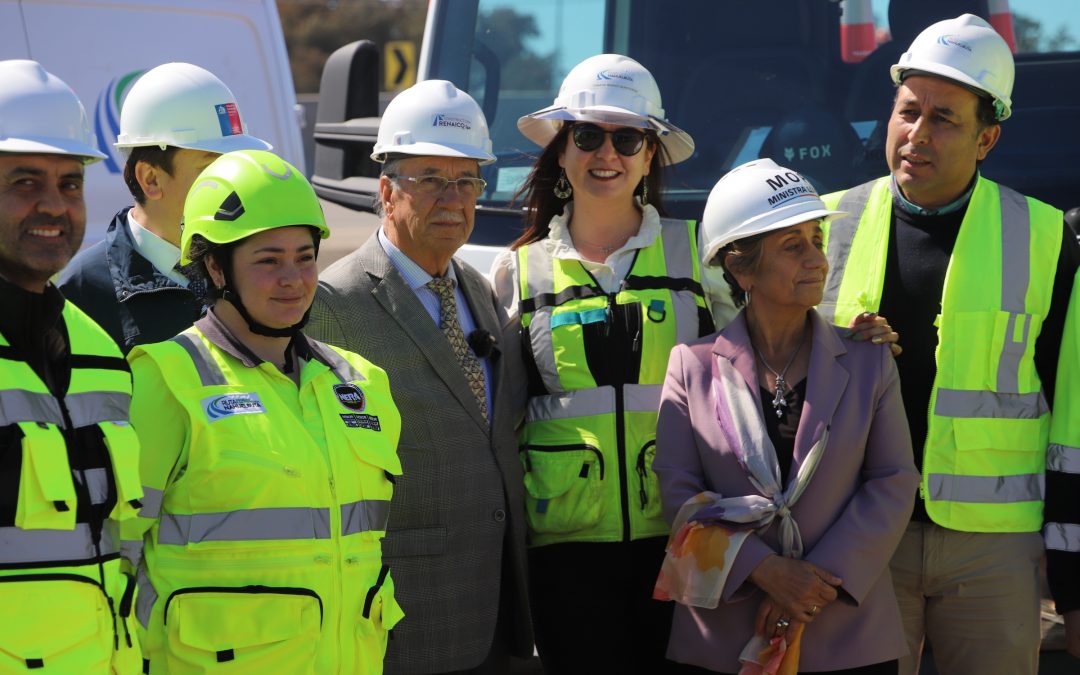 Ministra de Obras Públicas visitó Aeródromo y Ruta Nahuelbuta en Los Ángeles