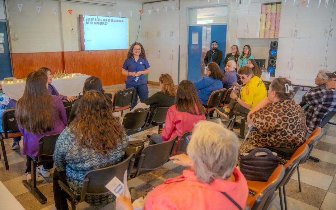 Con llamado a la prevención y al autocuidado CESFAM conmemoran el Día de la Diabetes