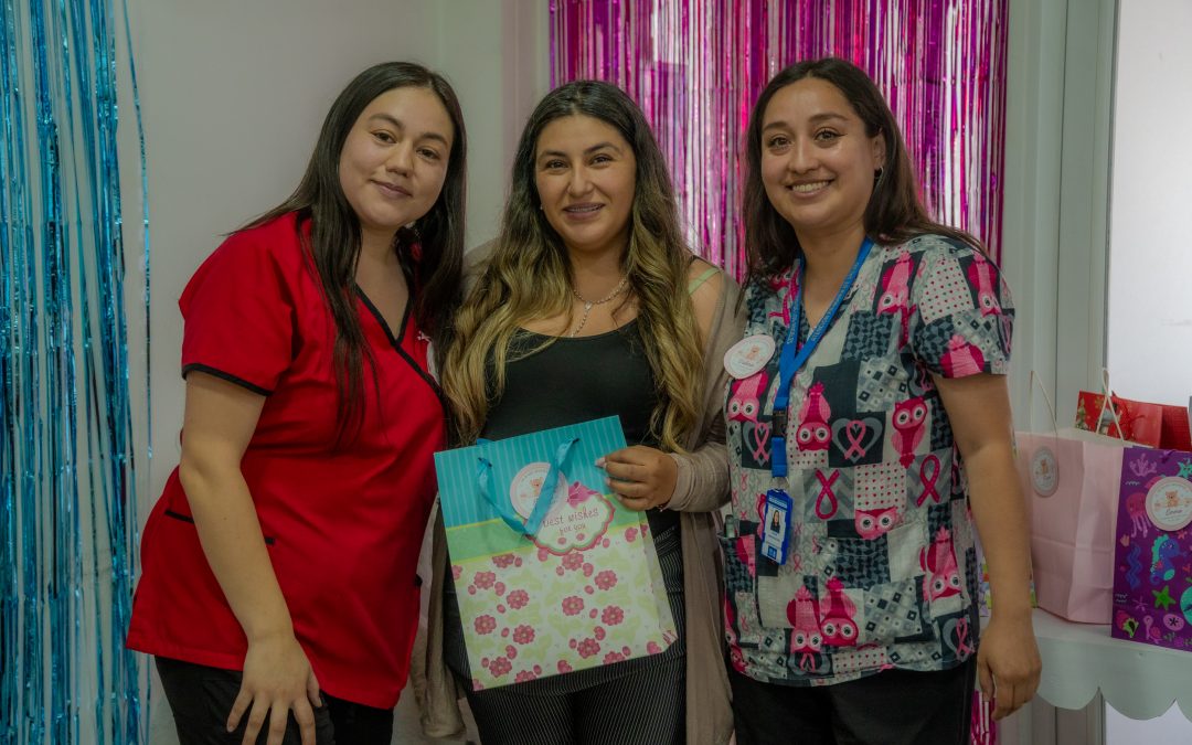 CESFAM Entre Ríos agasaja con baby shower a usuarias embarazadas