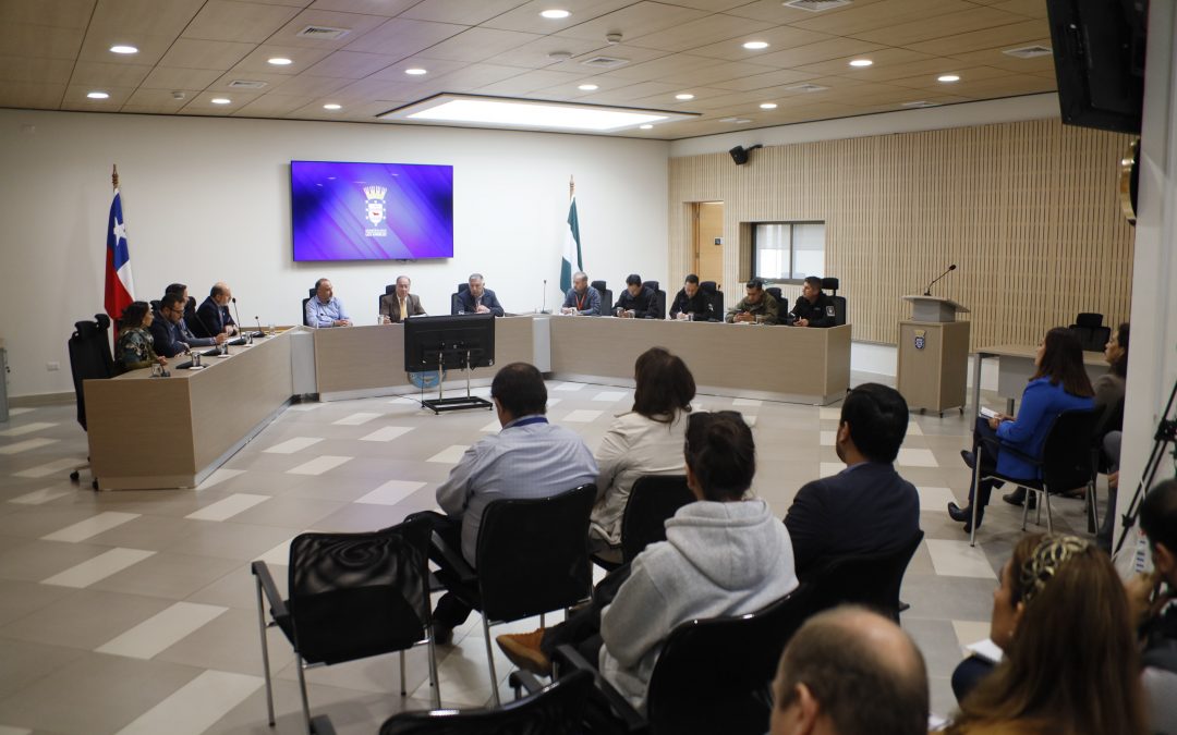 Municipalidad de Los Ángeles realizó COGRID preventivo por violencia escolar