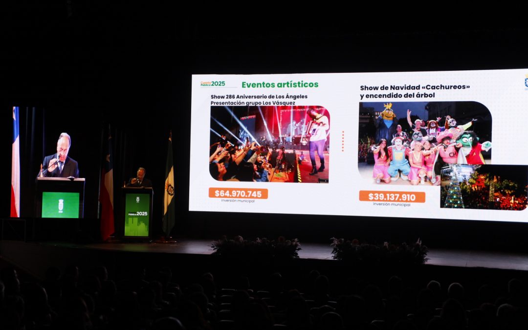 SEGURIDAD E INVERSIÓN CON RECURSOS MUNICIPALES: AUTORIDADES Y ASISTENTES DESTACAN CUENTA PÚBLICA DEL ALCALDE JOSÉ PÉREZ