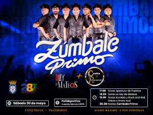 Zúmbale Primo grupo musical cumbia ranchera tropical llega a la comuna de Los Ángeles