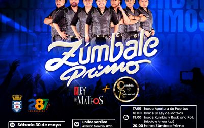 ¡ZUMBALE PRIMO EN LOS ÁNGELES! Gran Show Aniversario 287