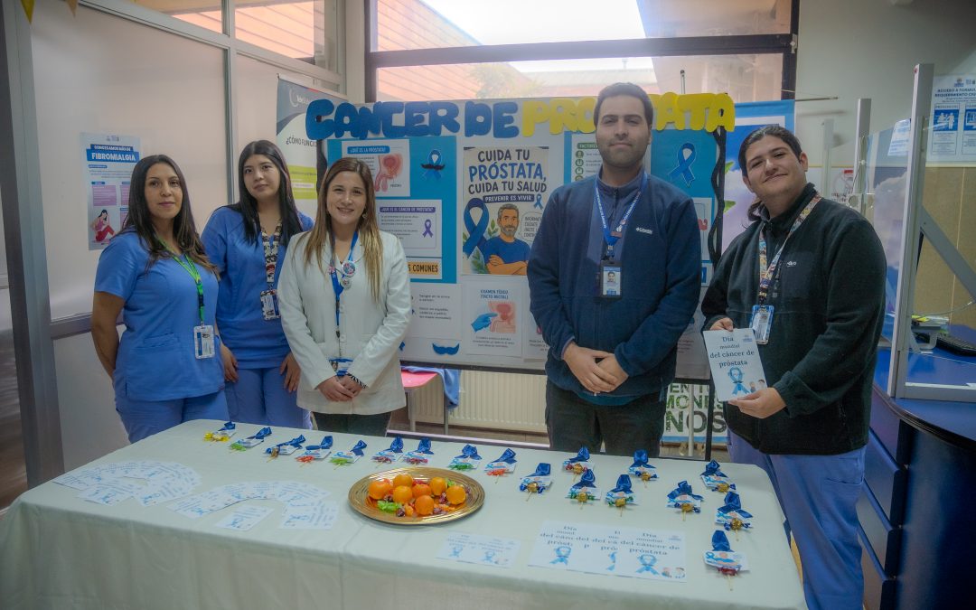 CESFAM Dos de Septiembre conmemoró el Día Mundial del Cáncer de Próstata