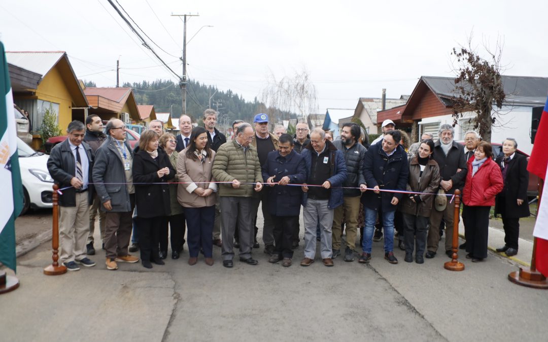 Inauguran sistema de agua y alcantarillado en Villa Cordillera