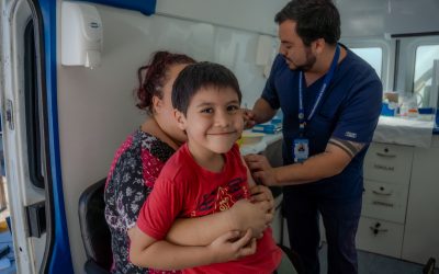 Parte vacunación escolar 2026 y puesta al día contra el sarampión