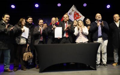 Gobierno Regional firma convenios y aprueba millonaria inversión para Los Ángeles.