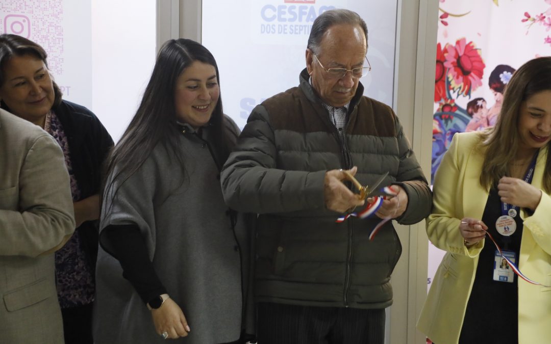 CESFAM 2 DE SEPTIEMBRE INAUGURAS NUEVAS SALAS DE LACTANCIA Y DE LA CALMA