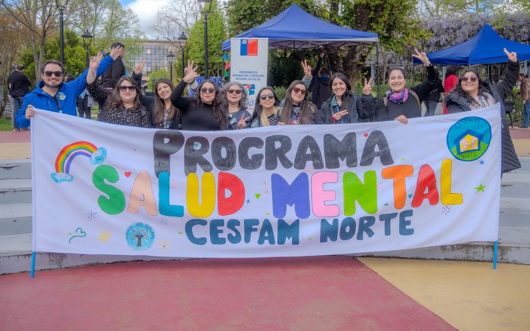 Destacado rol tuvo salud municipal de Los Ángeles en el Día de la Salud Mental