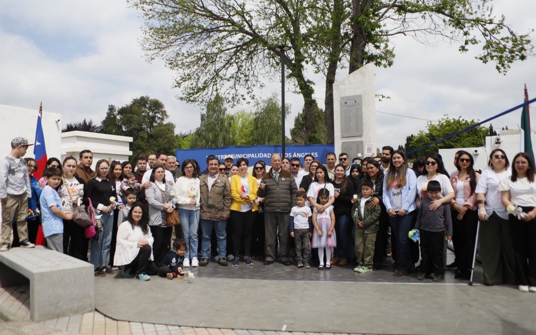 Municipalidad de Los Ángeles inaugura Memorial “Amor Eterno”.